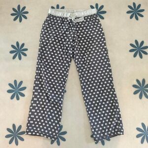 Y2K aerie low rise flare polkadot pajama pants